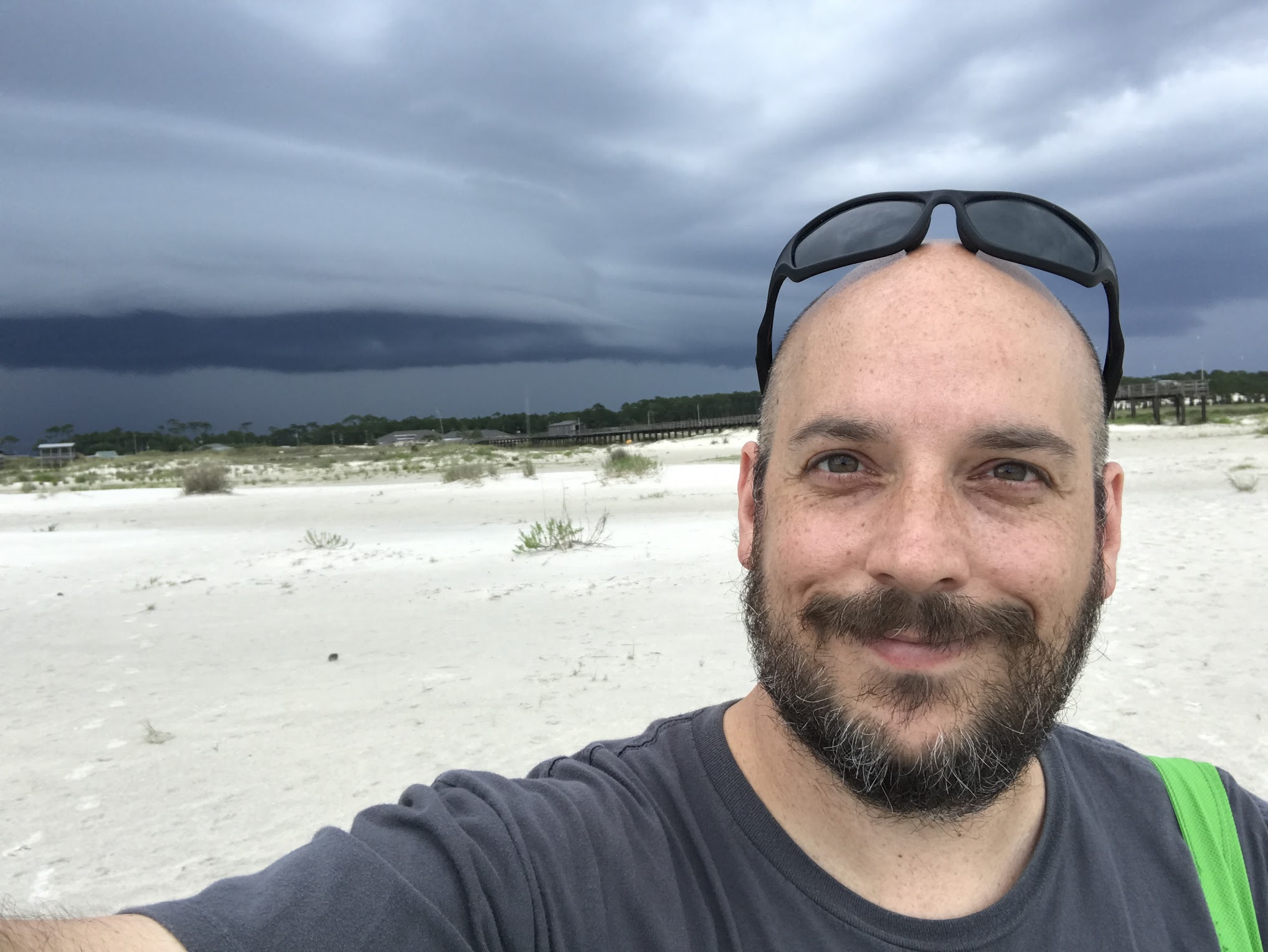 Jeff at the beach